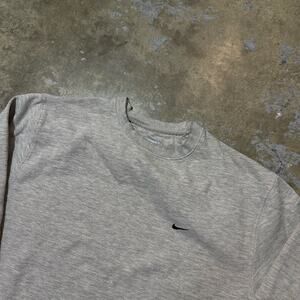 Y2K Nike Gray Essential Hoodie XXL